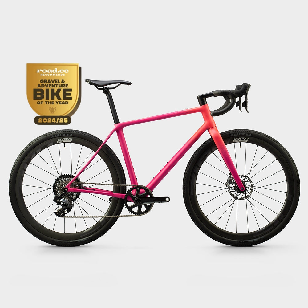 V+1 Race Edition Red eTap XPLR 12 speed