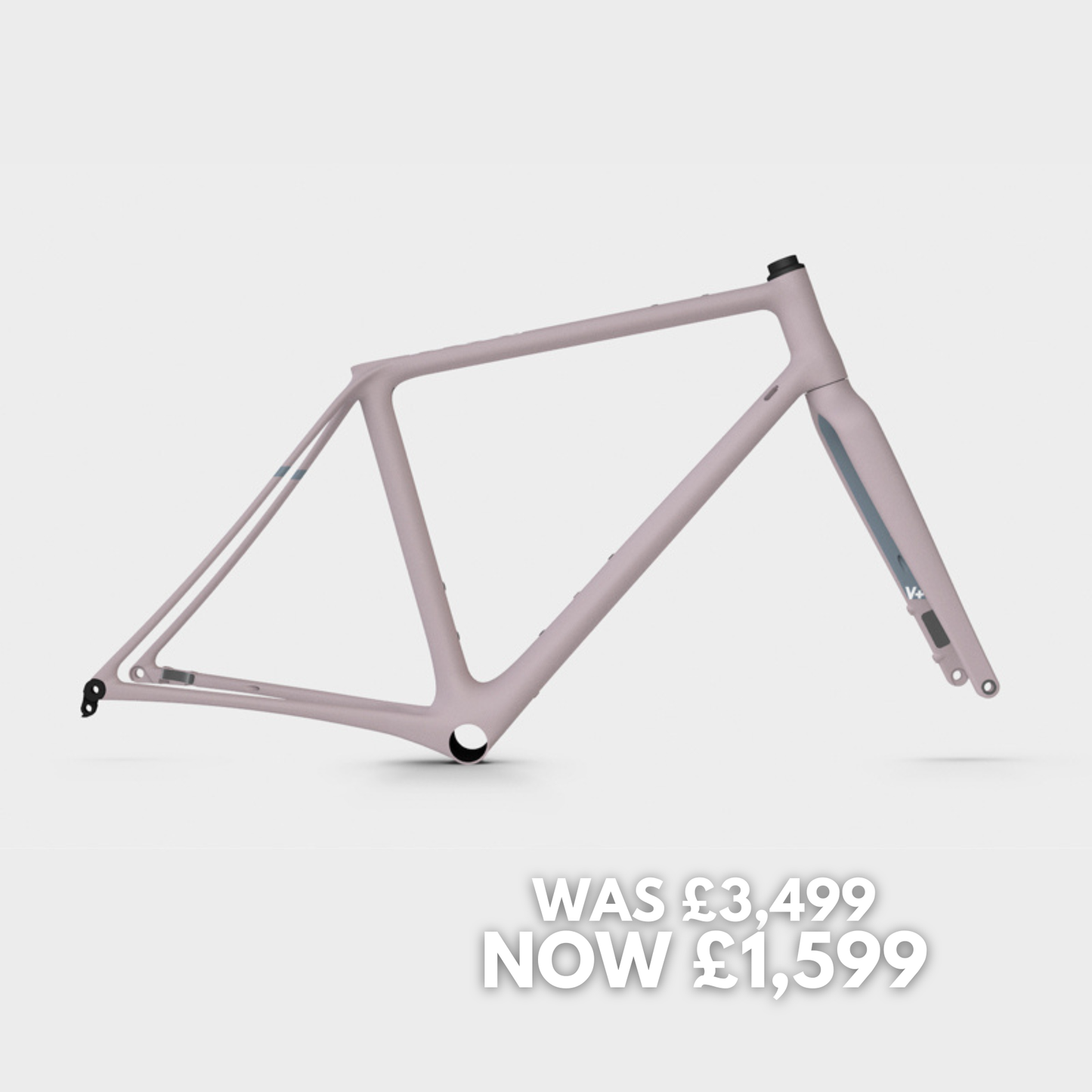 V+1 Alto Frameset - Rock Salt