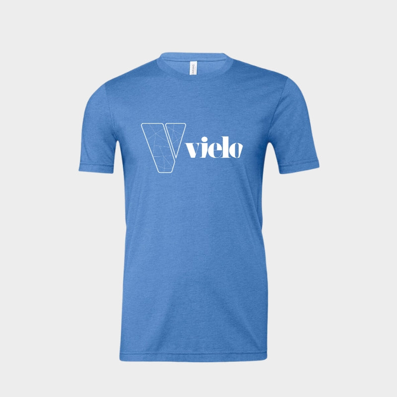 Vielo Short Sleeve T-Shirt - Cyan Blue