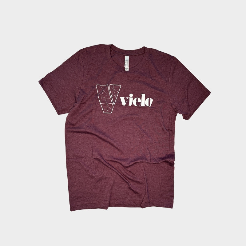Vielo Short Sleeve T-Shirt - Maroon