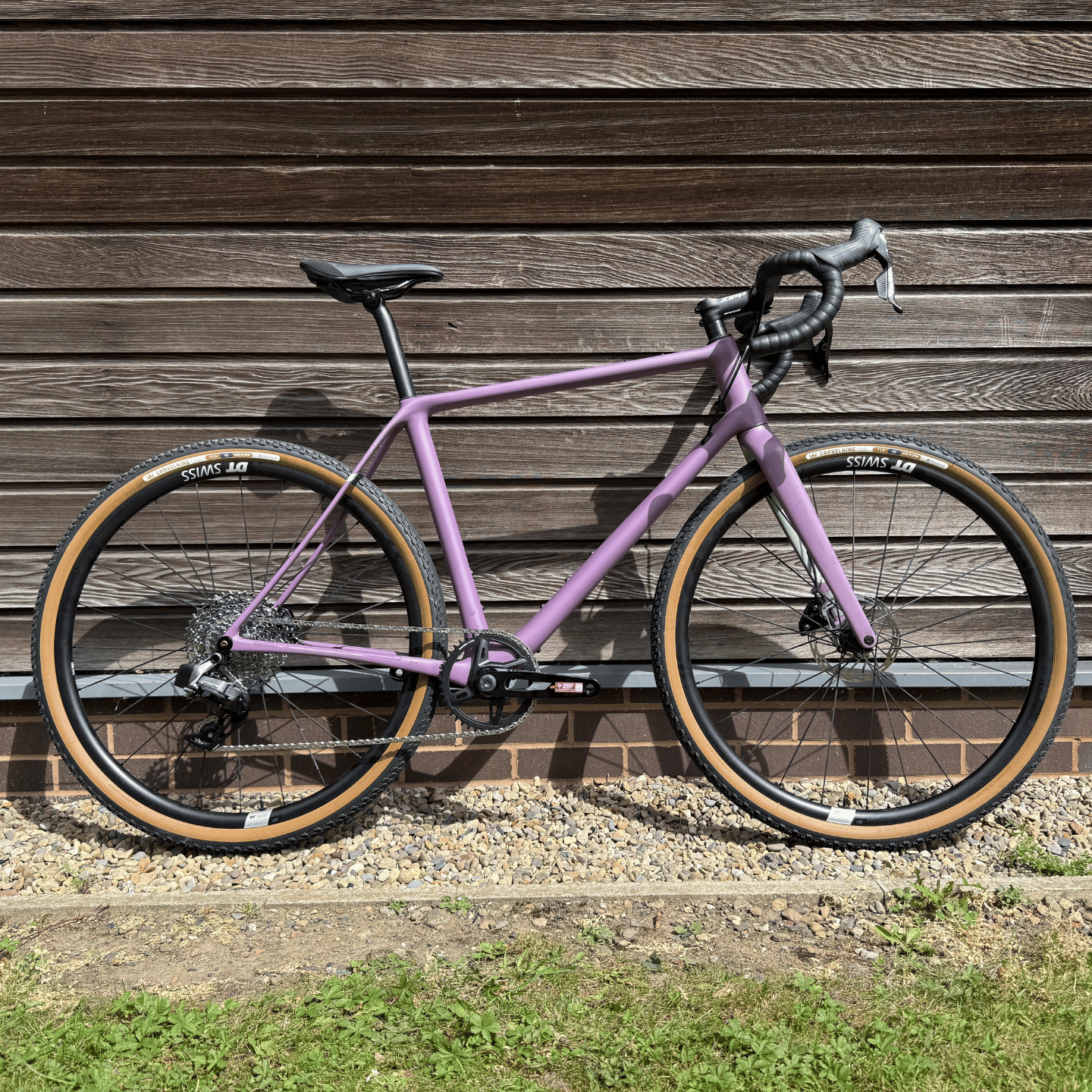 Vielo V+1 Gravel Bike - Size Large - Plum - Sram Force / Rival XPLR Groupset