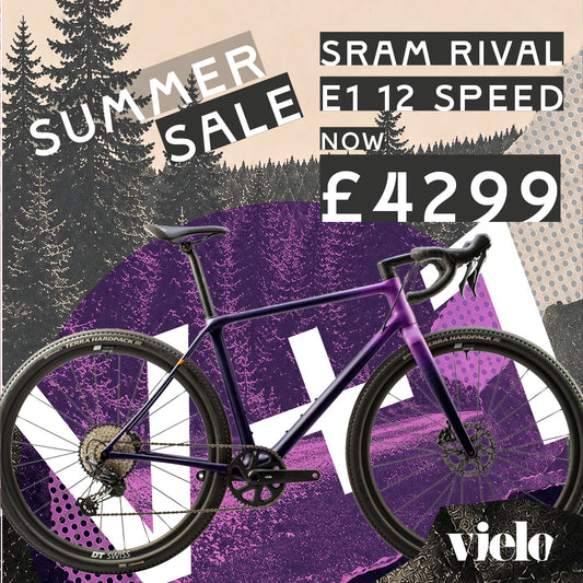Vielo V+1 Midnight with SRAM Rival XPLR AXS 12 speed with Zipp 303s XPLR wheels