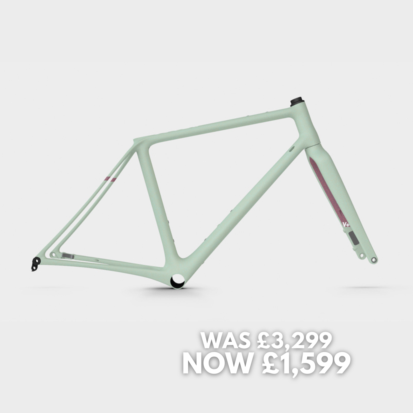 V+1 Strato Frameset - Frost Green