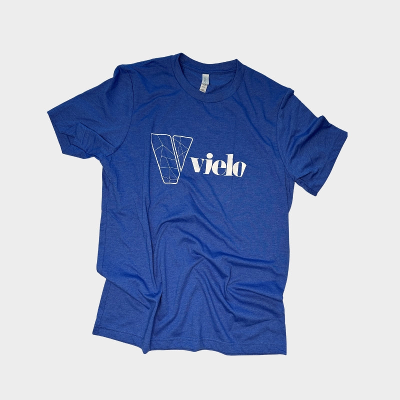 Vielo Short Sleeve T-Shirt - Cyan Blue