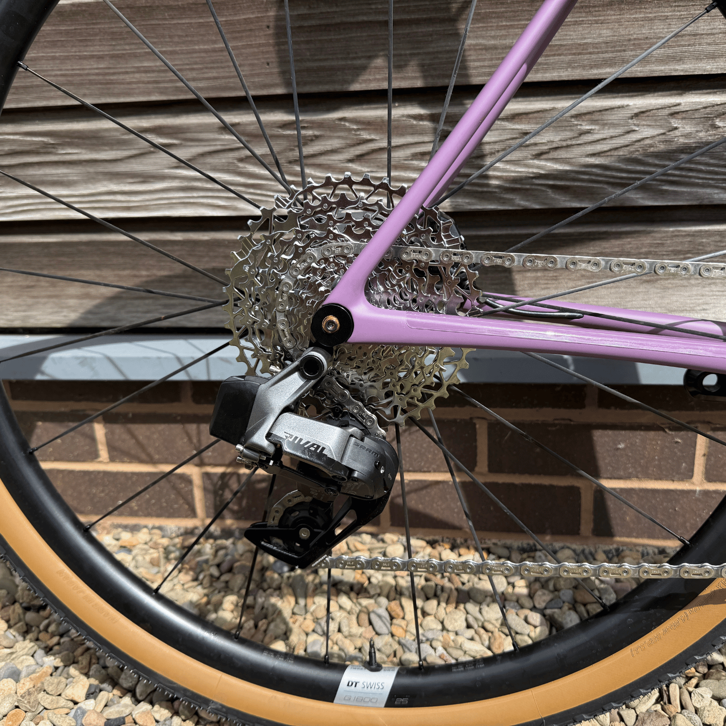 Vielo V+1 Gravel Bike - Size Large - Plum - Sram Force / Rival XPLR Groupset