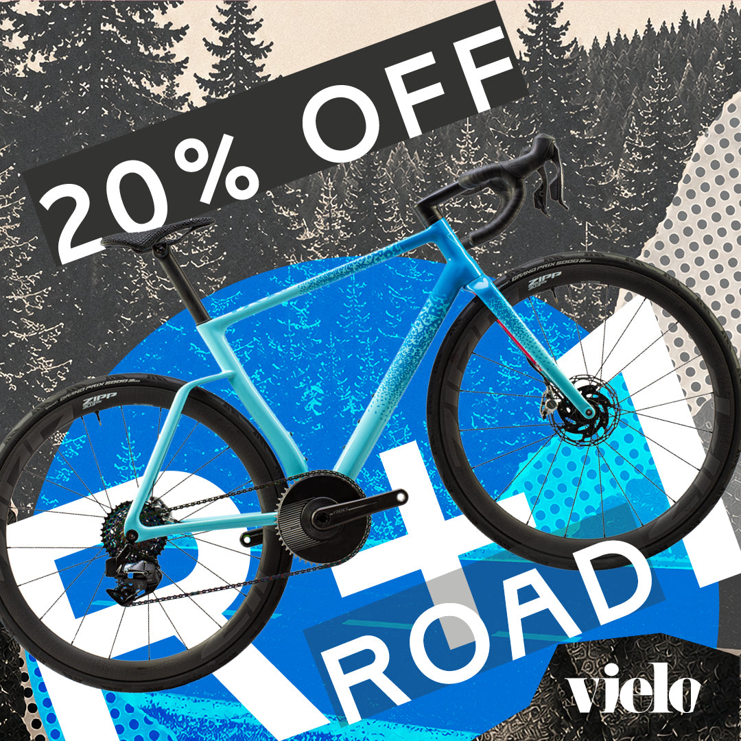 Vielo R+1 Wireless 1x Road bike SRAM Rival AXS 12 Speed and Zipp 404s Wheels