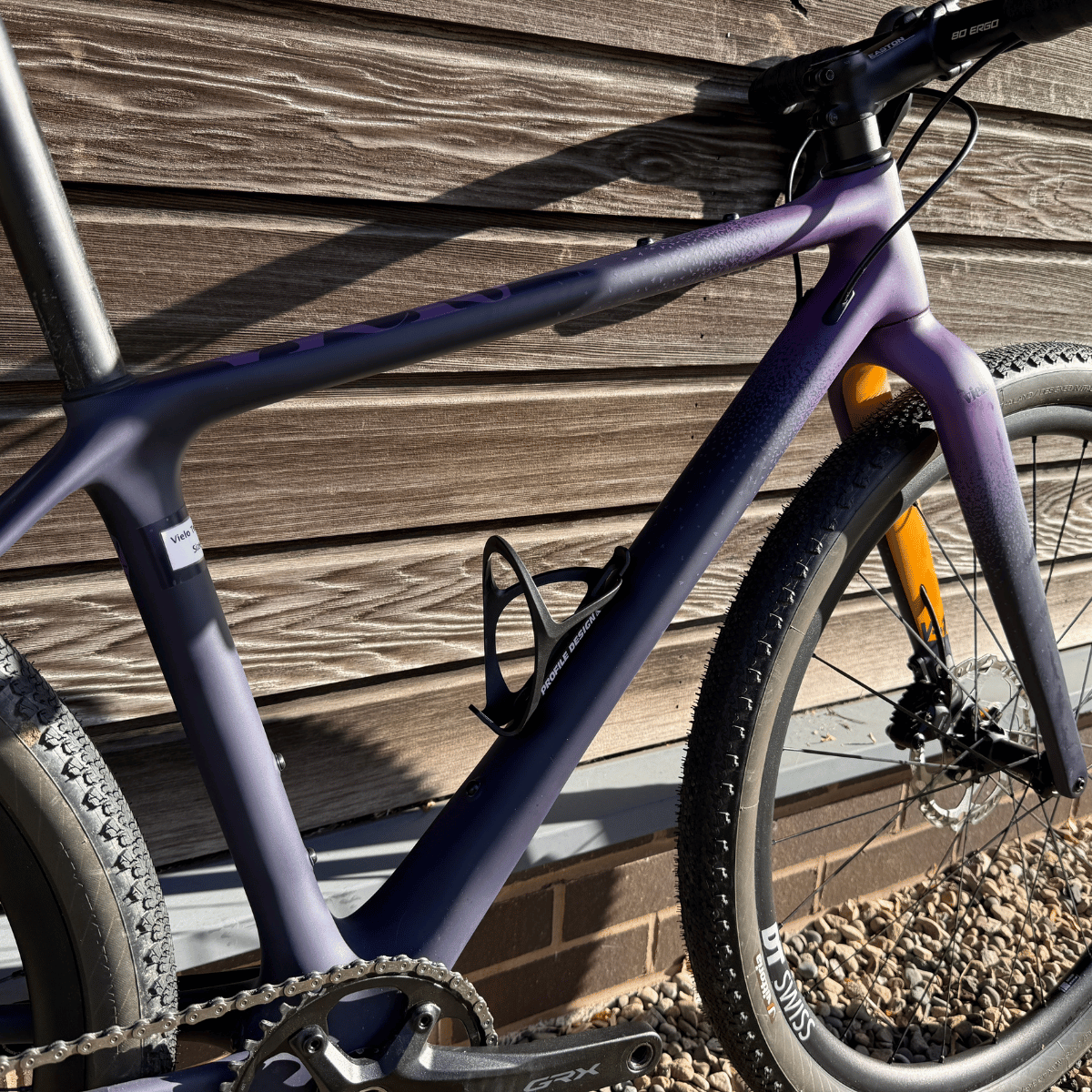 Vielo V+1 Midnight Ex Demo - X-Small Shimano GRX mechanical shifting 12 speed and Dt Swiss GR1600 wheels