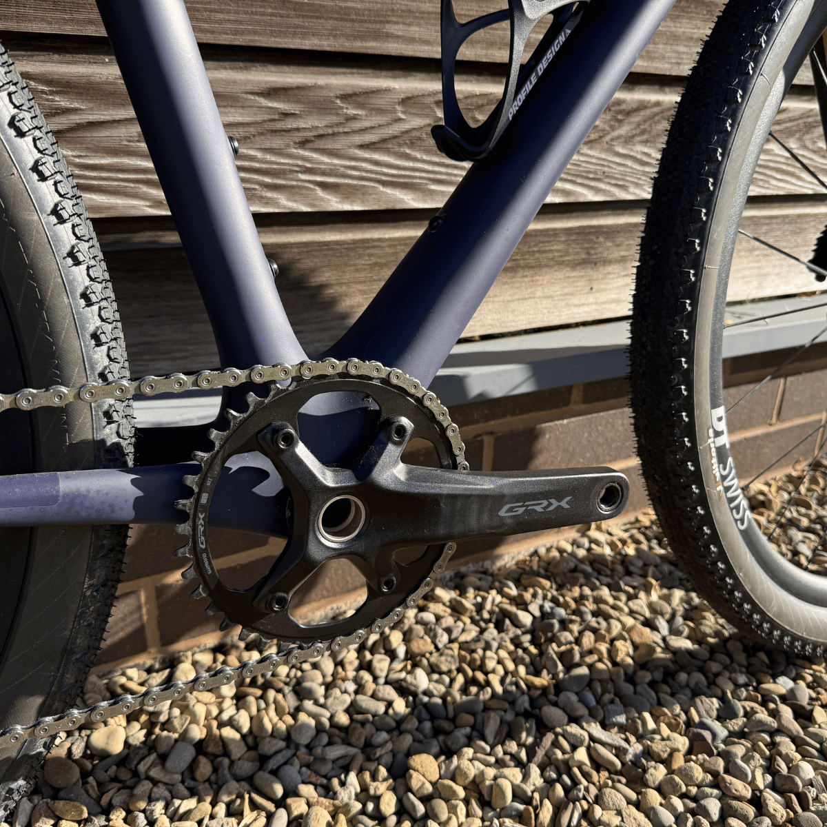 Vielo V+1 Midnight Ex Demo - X-Small Shimano GRX mechanical shifting 12 speed and Dt Swiss GR1600 wheels
