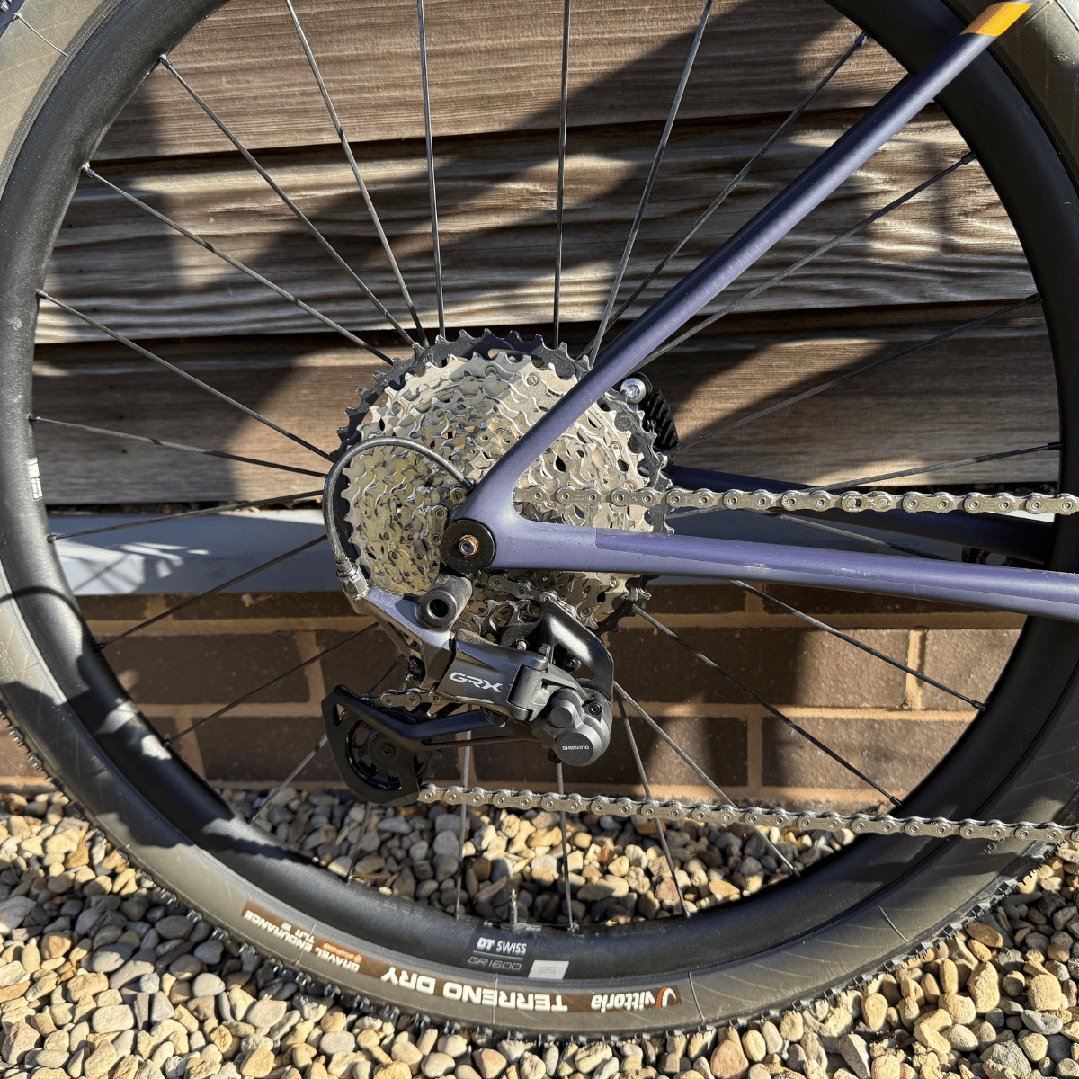 Vielo V+1 Midnight Ex Demo - X-Small Shimano GRX mechanical shifting 12 speed and Dt Swiss GR1600 wheels