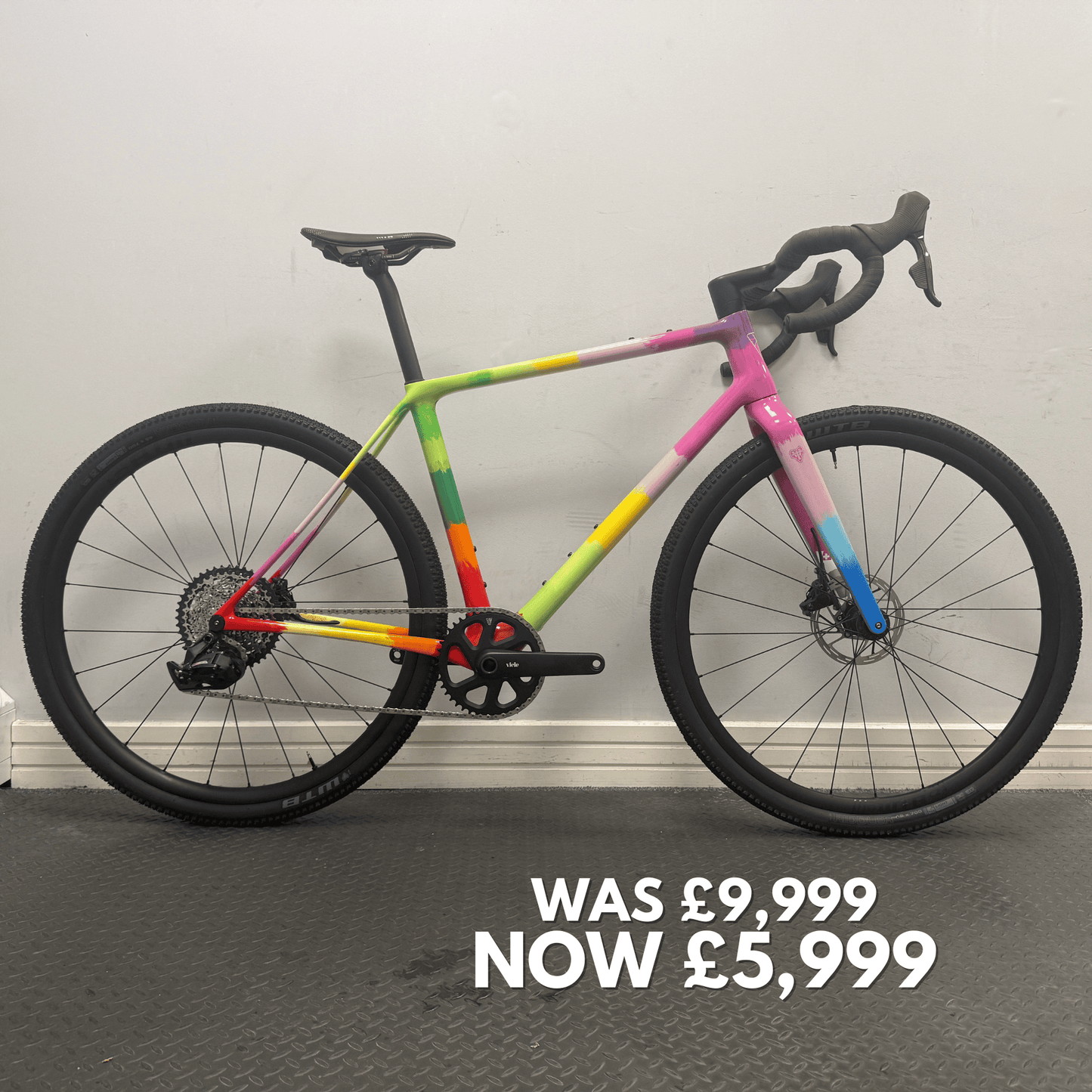 Vielo WTB V+1 Medium Sram Force D2 AXS with WTB CZR i23 Wheels