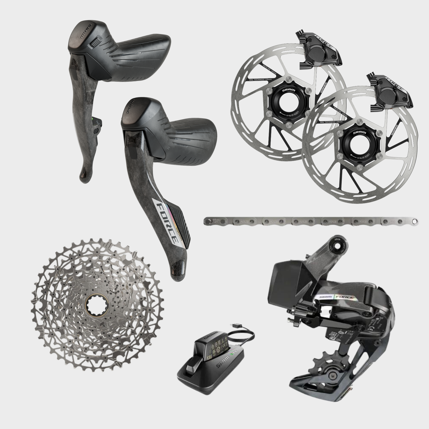 Vielo R+1 Wireless 1x Road bike SRAM Force e-Tap AXS 12 Speed